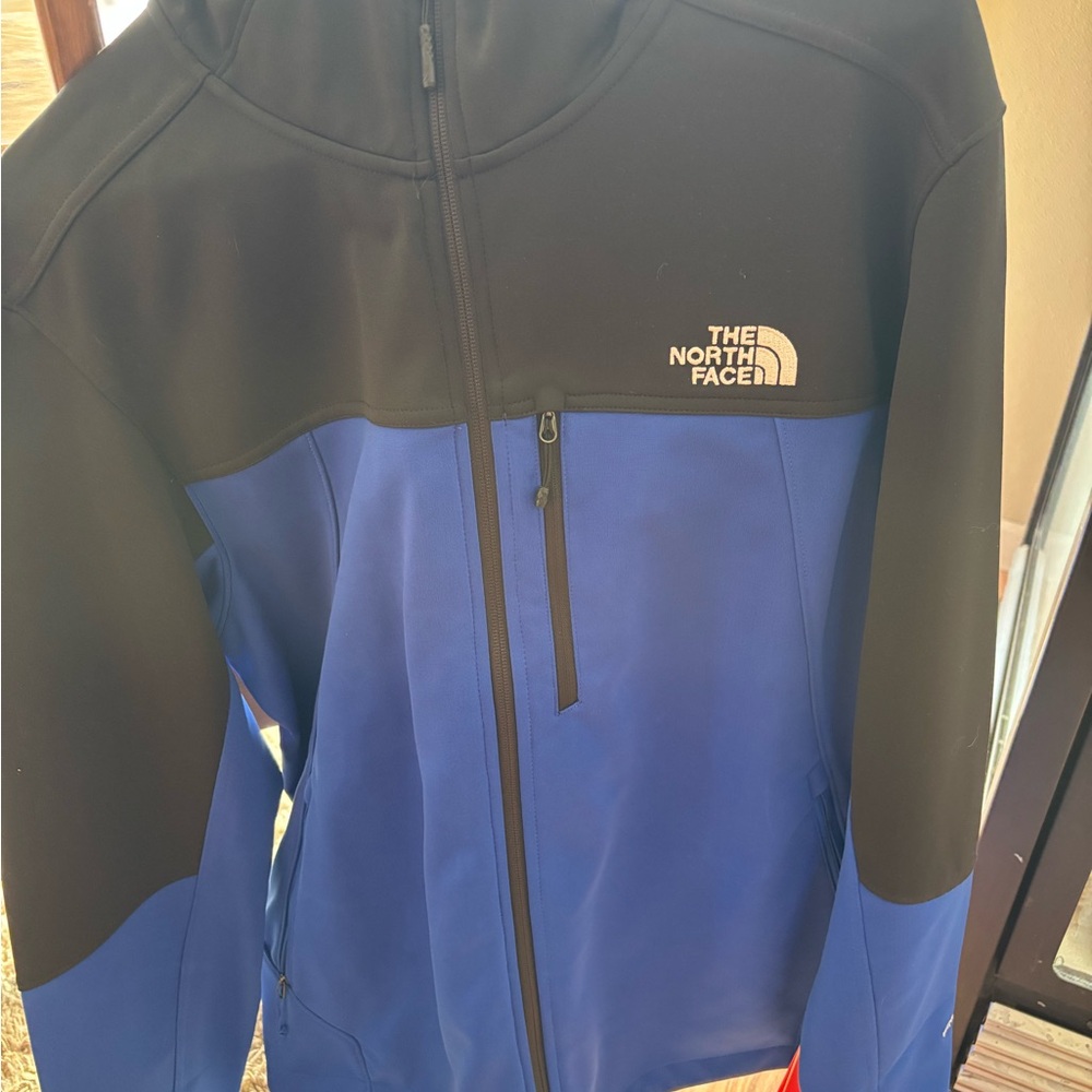 The North Face Black and Blue Outdoor Jacket